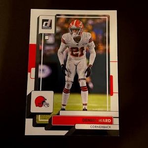 Denzel Ward: Cleveland Browns, Cornerback 2022 Panini Donruss Football #214